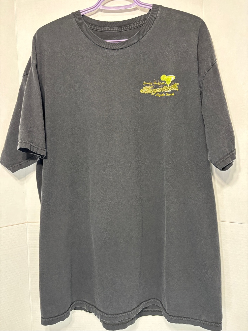 Vintage Jimmy Buffett’s Margaritaville Myrtle Beach Tshirt 5 O’clock Somewhere